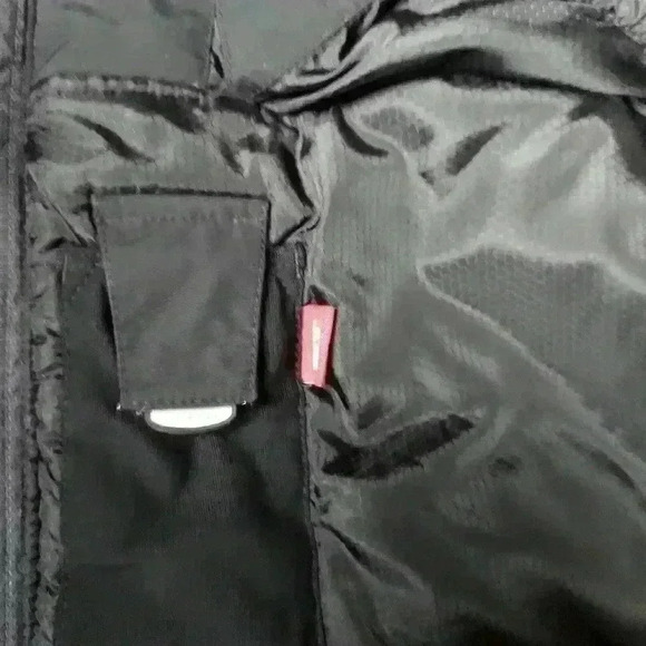 L.L. Bean red and black thinsulated heavy jacket - Picture 7 of 12